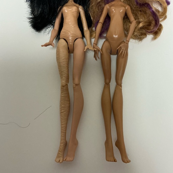 Mattel Monster High Doll Lot- Nude Cleo, Clawdeen, Frankie Stein - TLC - Picture 10 of 16